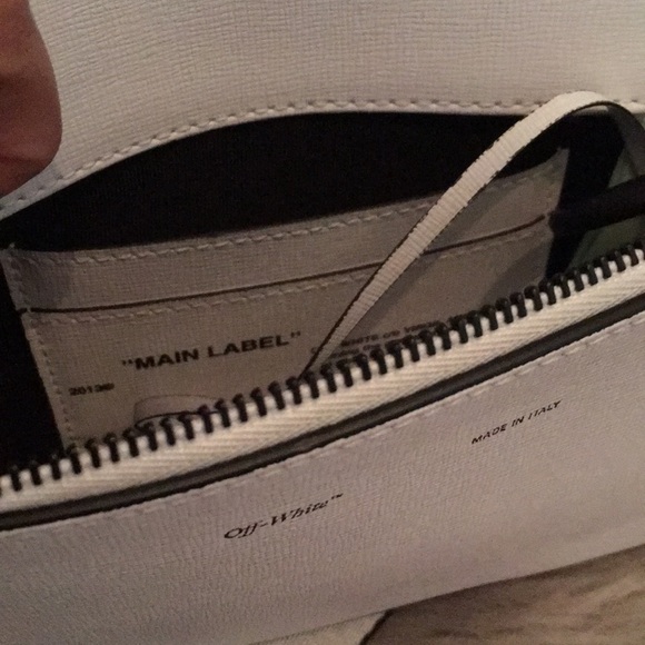 Off-white Virgil Abloh binder clip mini white bag - Picture 7 of 8
